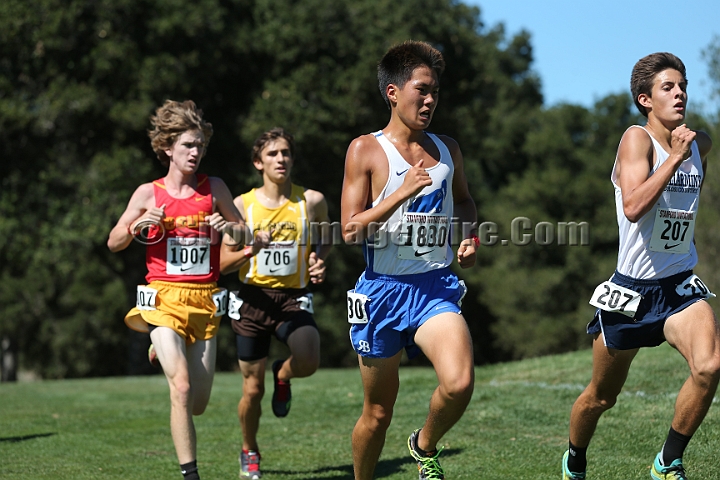 2015SIxcHSSeeded-130.JPG - 2015 Stanford Cross Country Invitational, September 26, Stanford Golf Course, Stanford, California.